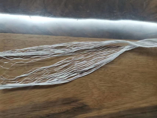 High Grade 20KD White Fibrillated PP Filler Yarn Twisted For Cables