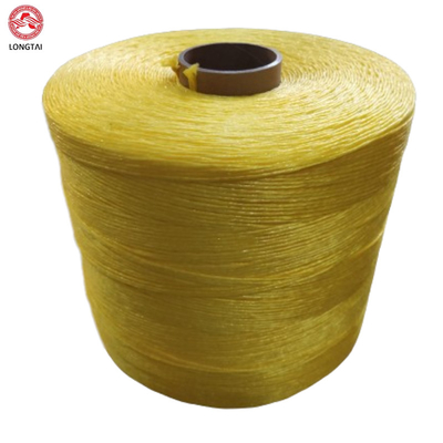 Yellow Black Submarine Cable PP Twine 2.5G/M Z/S Twisted