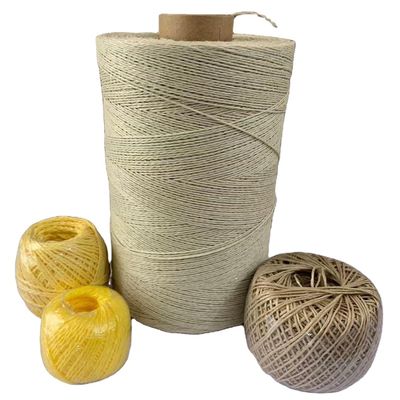 Oiled Sisal Rope PP Twine with 2000KG MOQ Customized Logo for Fishing and Boating
