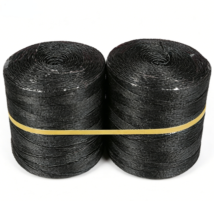 UV 저항성 1.8kg 롤 1g/m 검정색 PP 끈